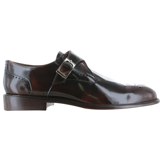 Zapato 717 Caballero Camaleón Café Suela Cuero