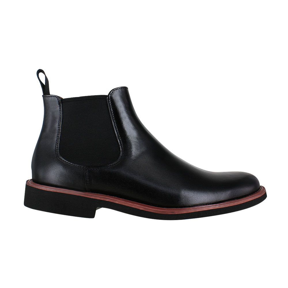 Bota caballero, Bota suela EVA, Ligero, Bota Chelsea, Bota sin agujeta, Bota piel, Ternera, Cómodo, Urbano, Suave, Casual, Hombre, Bota vestir, Acabado a mano, Forro res
