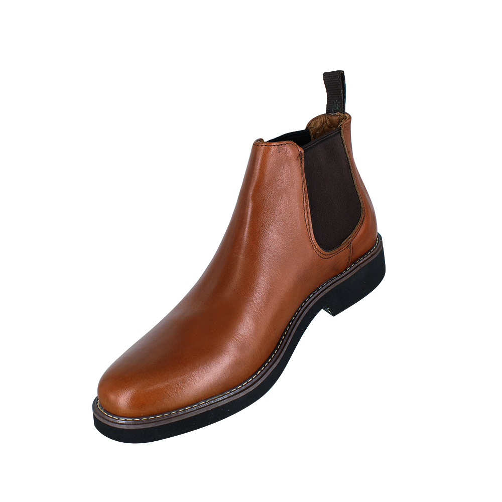 Bota caballero, Bota suela EVA, Ligero, Bota Chelsea, Bota sin agujeta, Bota piel, Ternera, Cómodo, Urbano, Suave, Casual, Hombre, Bota vestir, Acabado a mano, Forro res