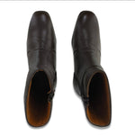 Bota 5720 Caballero Venado Café Suela Cuero Natural