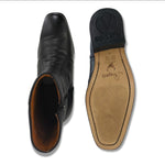 Bota 5720 Caballero Venado Negro Suela Cuero Natural
