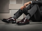 Zapato 1302 Caballero Camaleón Vino Suela EVA Roma