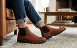 Bota 8024 Caballero Ternera Miel Suela EVA Tachos