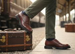 Zapato 1313 Caballero Ternera Café Capuchino Suela EVA Roma