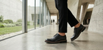 Zapato 8021-1 Caballero Ternera Negro Suela EVA Tachos