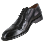 Zapato 705 Camaleón Negro Suela Cuero