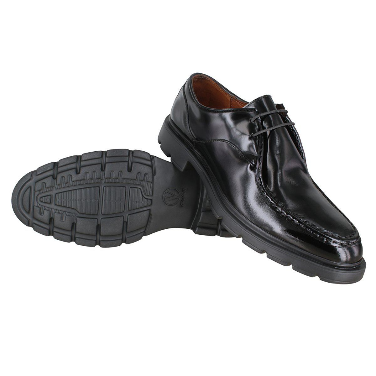 Zapato 1328 Caballero Camaleón Negro Suela EVA Roma