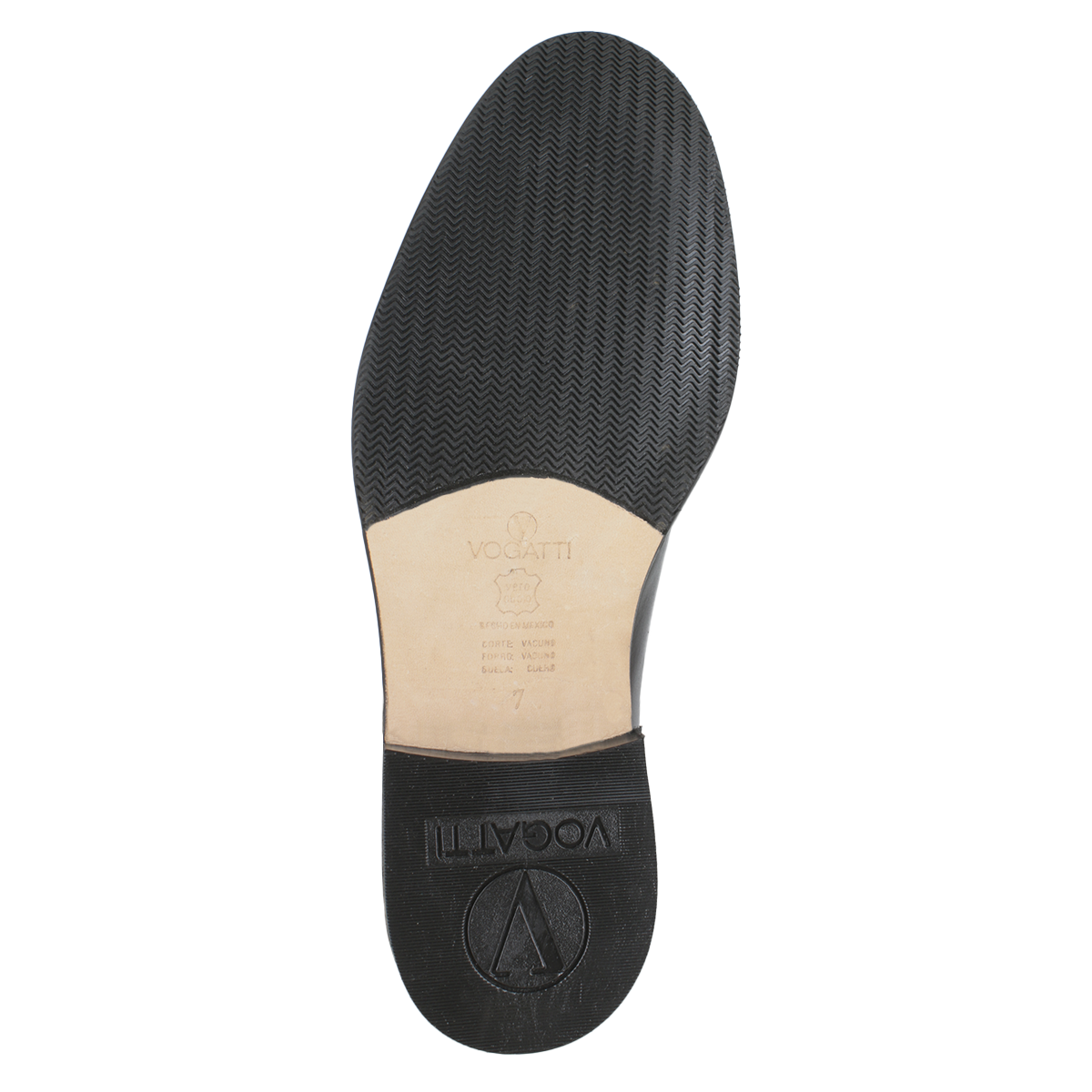 Zapato 1303-1 Caballero Ternera Negro Suela Cuero Injerto