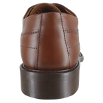 Zapato 1306 Caballero Ternera Brown Suela Cuero Injerto