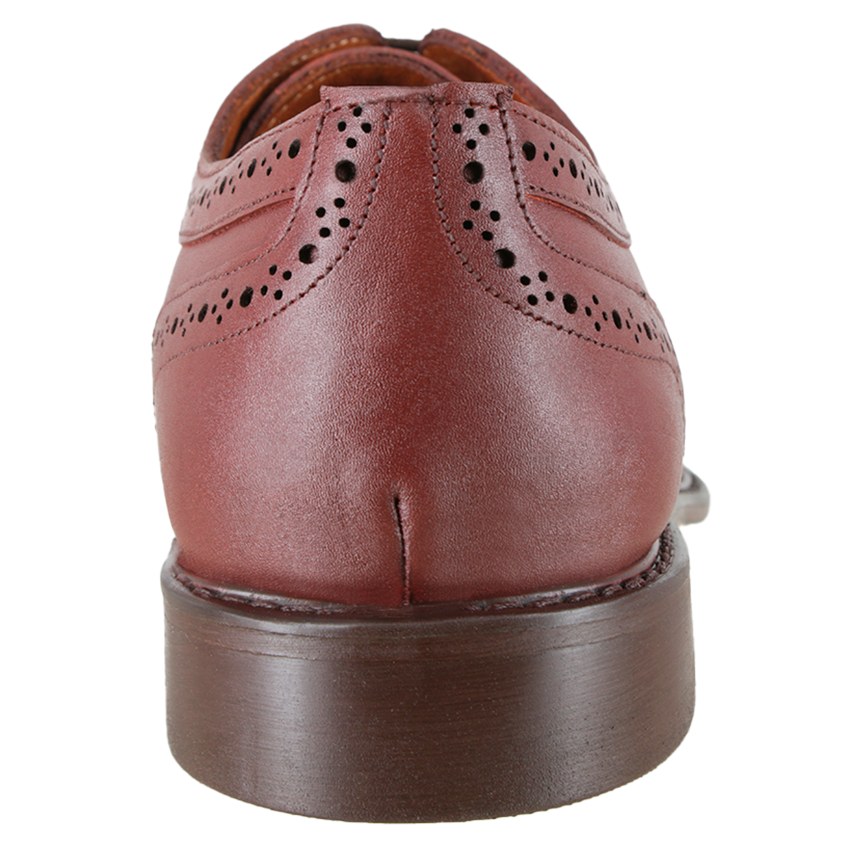 Zapato 702-1 Ternera Tabaco Suela Cuero